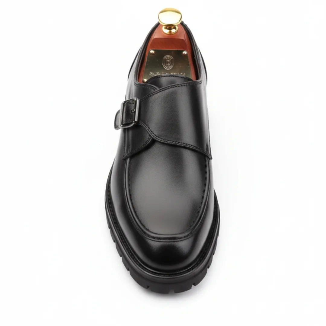 Chaussures Classiques Monk Strap en cuir