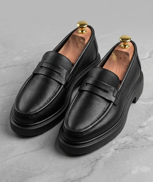 Mocassin Wallaby en Cuir