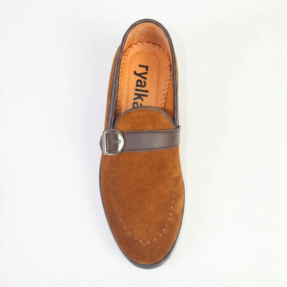 Mocassin Homme en Daim Élégant